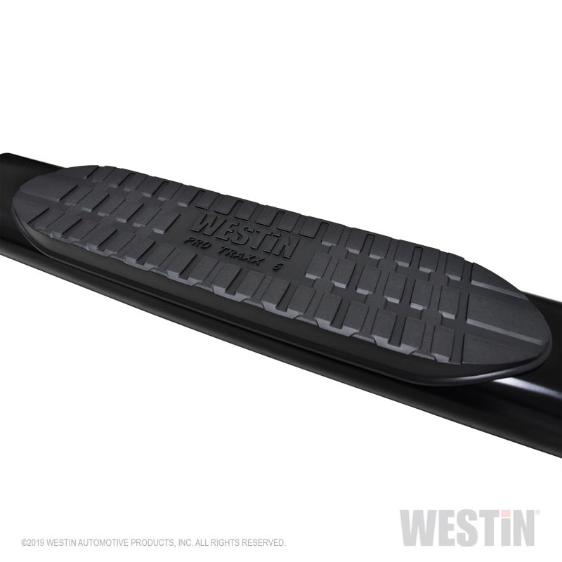 Westin 2019 Chevrolet Silverado Double Cab PRO TRAXX 6 Barras de paso Nerf ovaladas - Negras