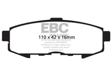 Cargar imagen en el visor de la galería, EBC 04-06 Mazda MPV 3.0 Ultimax2 Rear Brake Pads