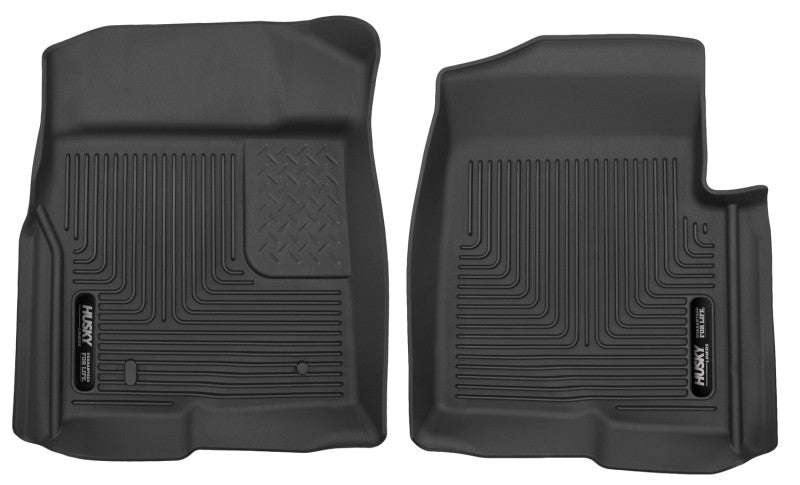 Husky Liners 09-12 Ford F-150 Series Reg/Super/Crew Cab X-Act Contour Revestimientos de piso negros