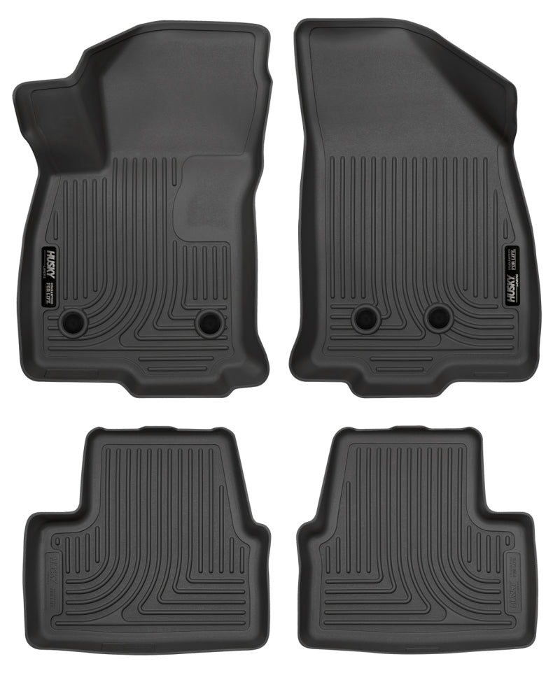 Husky Liners 2016 Chevrolet Volt WeatherBeater Combo Revestimientos de piso negros