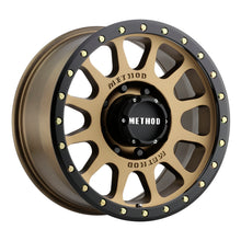 Cargar imagen en el visor de la galería, Method MR305 NV 20x9 +18mm Offset 8x170 130.81mm CB Method Bronze/Black Street Loc Wheel