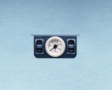 Panel de control neumático de nivelación ajustable de aire Firestone con indicador doble 0-150 psi - Blanco (WR17602241)