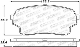 StopTech Street Brake Pads
