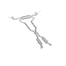 Cargar imagen en el visor de la galería, MagnaFlow Cat-Back SS 2.5 pulgadas, parte trasera doble dividida, punta negra de 4 pulgadas 11-16 Jeep Grand Cherokee 5.7L V8/3.6L V6