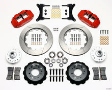 Cargar imagen en el visor de la galería, Wilwood Narrow Superlite 6R Front Hub Kit 14.00in Red 79-87 GM G Body