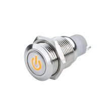 Cargar imagen en el visor de la galería, Oracle Power Symbol On/Off Flush Mount LED Switch - Amber SEE WARRANTY