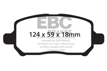 Cargar imagen en el visor de la galería, EBC 05-10 Chevrolet Cobalt 2.2 4 Lug Ultimax2 Front Brake Pads