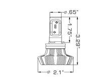 Cargar imagen en el visor de la galería, Oracle H16 4000 Lumen LED Headlight Bulbs (Pair) - 6000K SEE WARRANTY