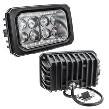 Cargar imagen en el visor de la galería, Oracle 4x6 40W Replacement LED Headlight - Black SEE WARRANTY
