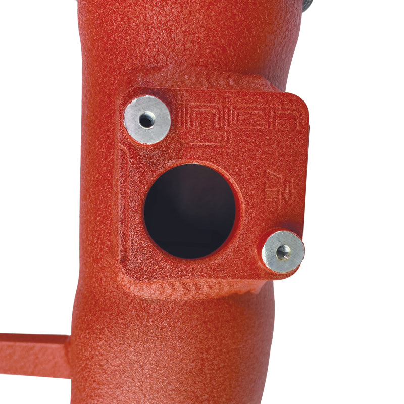 Injen 2016 Honda Civic 1.5L Turbo 4Cyl Entrada de aire frío rojo arrugado con MR Tech