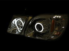 Cargar imagen en el visor de la galería, ANZO 1998-2007 Lexus Lx470 Faros delanteros con proyector con halo cromado (CCFL)