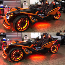 Load image into Gallery viewer, Oracle LED Illuminated Wheel Rings - ColorSHIFT No Remote - ColorSHIFT No Remote SEE WARRANTY
