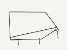 Cargar imagen en el visor de la galería, Rampage 1987-1995 Jeep Wrangler(YJ) Solo marco de ventana - Negro