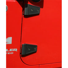 Cargar imagen en el visor de la galería, Rugged Ridge 07-18 Jeep Wrangler JK Textured Black Hinge Cover Set