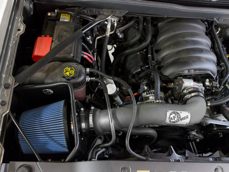 Admisión aFe Magnum FORCE Pro 5R Stage-2 14-17 GM Silverado/Sierra 1500 5.3L/6.2L con ventilador eléctrico