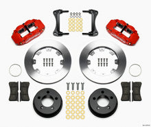 Load image into Gallery viewer, Wilwood Narrow Superlite 4R Front Kit 12.19in Drilled Red 87-89 Jeep YJ