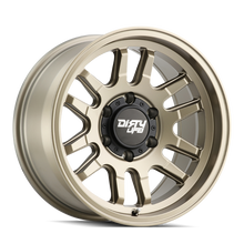Cargar imagen en el visor de la galería, Dirty Life 9310 Canyon 17x9 / 5x127 BP / -38mm Offset / 71.5mm Hub Rueda de oro satinado