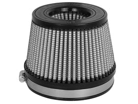 Filtro de aire aFe MagnumFLOW Dry S de 5 pulgadas. Largo x 5-3/4 pulg. Ancho x 4-1/2 pulgadas. T (INV) x 3-1/2 pulg. h