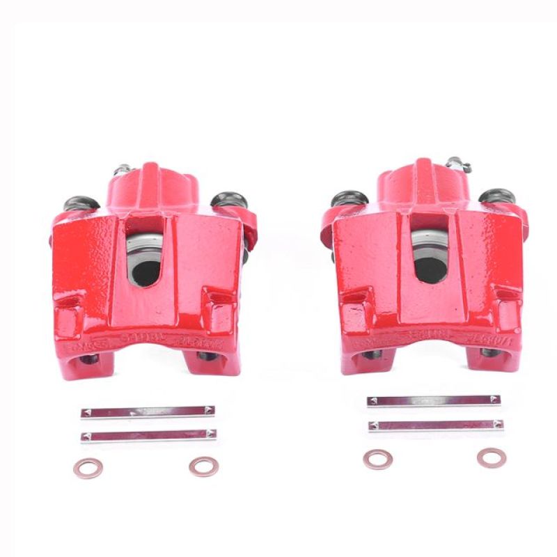 Power Stop 03-11 Ford Crown Victoria Rear Red Calipers w/o Brackets - Pair