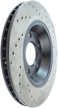 Cargar imagen en el visor de la galería, StopTech 04-09 Audi S4 Rear Right Drilled Rotor
