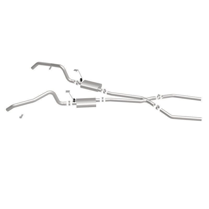 MagnaFlow Sys C/B 67-72 F-Body 2.50 pulgadas con Tru-X