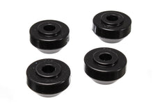 Cargar imagen en el visor de la galería, Energy Suspensión 72-78 Ford Crown Vic/72-79 Thunderbird Juego de bujes de varilla de puntal delantero negro