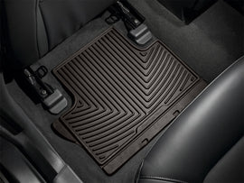 WeatherTech 2007-2014 Volvo S80 Rear Rubber Mats - Cocoa