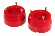 Cargar imagen en el visor de la galería, Prothane 94-05 Dodge Ram 4wd Muelle helicoidal delantero Espaciador de elevación de 2 pulgadas - Rojo