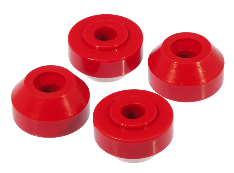 Prothane 72-79 Bujes de brazo de puntal delantero Ford - Rojo