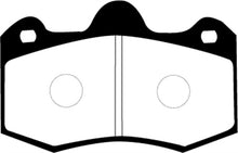 Cargar imagen en el visor de la galería, Pastillas de freno delanteras EBC 10+ Lotus Evora 3.5 Redstuff