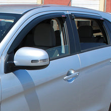 Cargar imagen en el visor de la galería, Westin 2016-2018 Mitsubishi Outlander Wade Slim Wind Deflector 4pc - Smoke