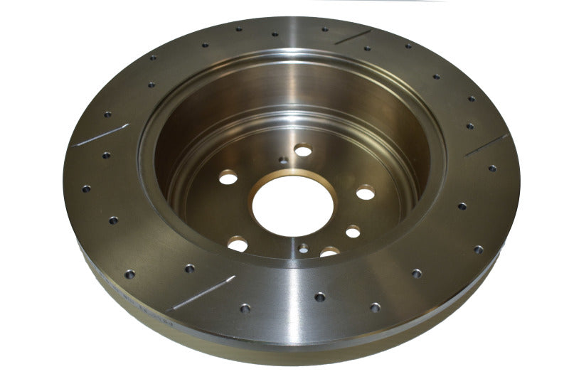 DBA 08-13 Toyota Highlander Rotor trasero perforado y ranurado serie Street