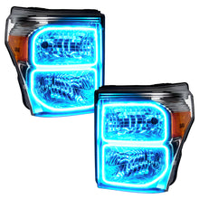 Cargar imagen en el visor de la galería, Oracle 11-16 Ford F250/350 LED HL - ColorSHIFT w/ BC1 Controller SEE WARRANTY