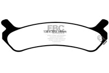 Cargar imagen en el visor de la galería, EBC 92-94 Hyundai Sonata 2.0 Pastillas de freno traseras Greenstuff