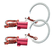 Cargar imagen en el visor de la galería, Oracle 18-21 Ford Mustang LED Headlight Halo Kit - Red SEE WARRANTY