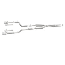 Cargar imagen en el visor de la galería, MagnaFlow Cat-Back, SS, 2.5 pulgadas, cuádruple trasero dividido con punta de 3.5 pulgadas 2015 Dodge Challenger R/T 5.7L