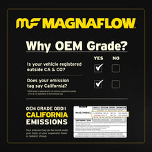 Cargar imagen en el visor de la galería, Magnaflow Conv DF 2017-2019 Hyundai Elantra L4 OEM Underbody Single (Not for Sale In California)