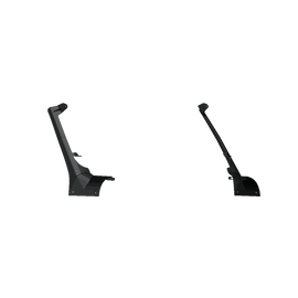 Road Armor 18-20 Jeep Wrangler JL Stealth A-Pillar Mounts 52.25in RIGID Array con montaje inferior - Negro
