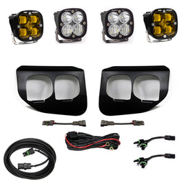 Baja Designs Ford Super Duty (20-On) Luces antiniebla Dual FPK Ámbar SAE/Pro DC Baja Designs