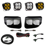 Baja Designs Ford Super Duty (20-On) Luces antiniebla Dual FPK Ámbar SAE/Pro DC Baja Designs