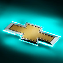 Cargar imagen en el visor de la galería, Oracle 16-19 Chevrolet Camaro Illuminated Bowtie - Aqua SEE WARRANTY