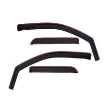 Cargar imagen en el visor de la galería, Westin 2014-2018 Chevy Silverado 1500 Dbl Cab Wade In-Channel Wind Deflector 4pc - Smoke