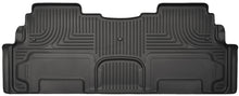 Cargar imagen en el visor de la galería, Husky Liners 09-14 Chevy Traverse/07-14 GMC Acadia Weatherbeater negro 2º asiento revestimiento de piso