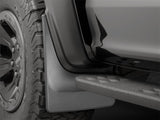WeatherTech 17+ Ford F-150 Raptor Faldillas guardabarros sin perforación - Negro