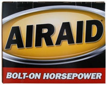 Cargar imagen en el visor de la galería, Airaid 03-06 Jeep Wrangler 2.4L CAD Sistema de admisión con tubo (medio seco/negro)