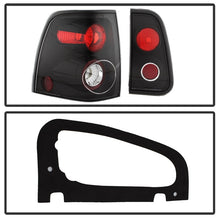 Load image into Gallery viewer, Spyder Lincoln Navigator 03-06 Euro Style Tail Lights Black ALT-YD-LN03-BK