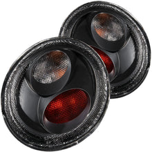 Cargar imagen en el visor de la galería, ANZO 1998-2005 Volkswagen Beetle luces traseras negras