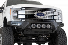 Cargar imagen en el visor de la galería, Addictive Desert Designs 17-20 Ford Super Duty Bomber Front Bumper w/ Mounts For 4 Rigid 360 6in