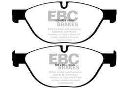 EBC 12-13 BMW 528 2.0 Turbo (F10) Pastillas de freno delanteras Greenstuff Performance