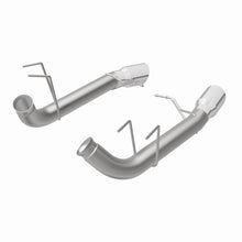 Cargar imagen en el visor de la galería, MagnaFlow 13 Ford Mustang Dual Split Rear Exit Stainless Axle-Back Cat Back Exhaust (Competition)
